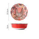 *50% CLEARANCE SALE* Forest Animals Colorful Bowls, Dishes & Bakeware