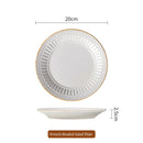 *30% CLEARANCE SALE* French White Dinnerware