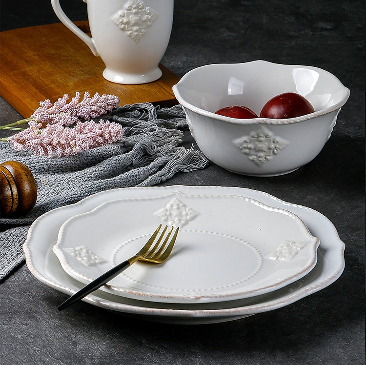*30% CLEARANCE SALE* French White Dinnerware