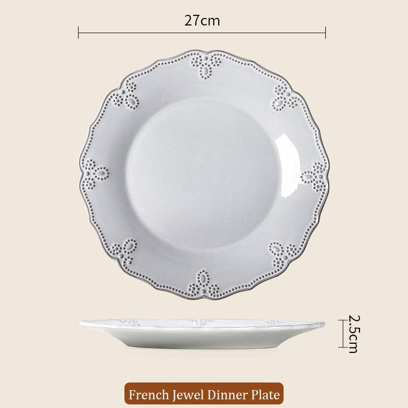 *30% CLEARANCE SALE* French White Dinnerware