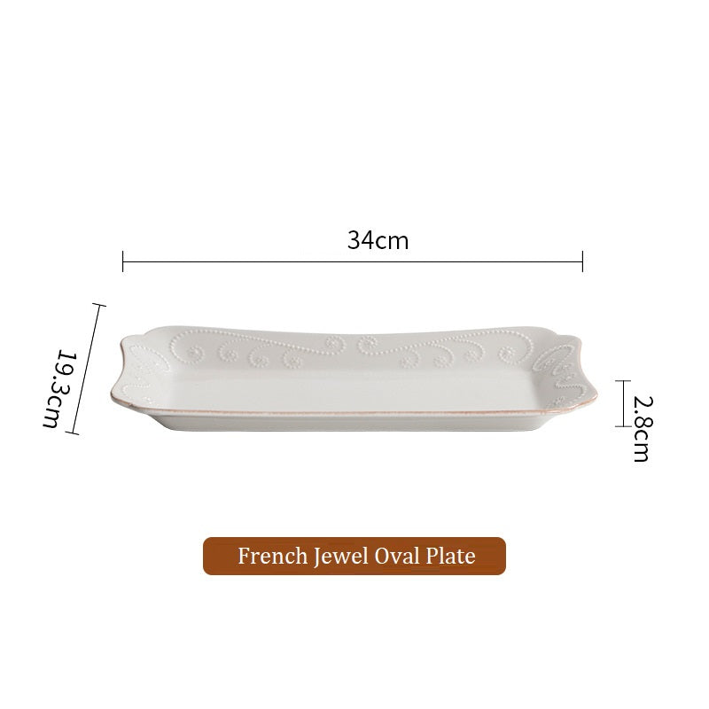 *30% CLEARANCE SALE* French White Dinnerware