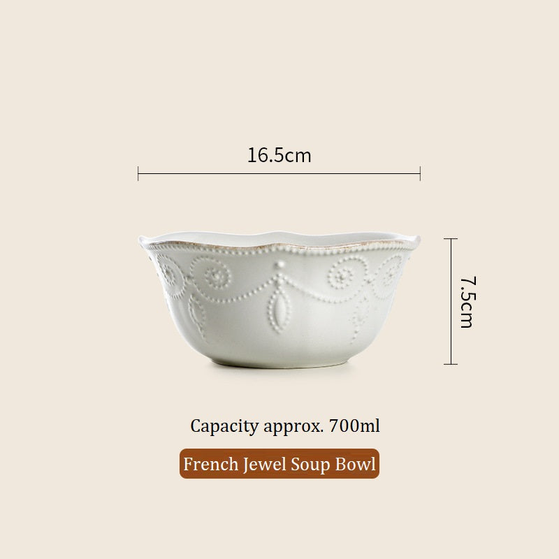 *30% CLEARANCE SALE* French White Dinnerware