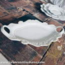 *RESTOCKED* Victorian White Dinnerware
