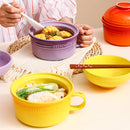 *50% CLEARANCE SALE* Kalours Noodles Bowl w Cover & Soup Spoon Set