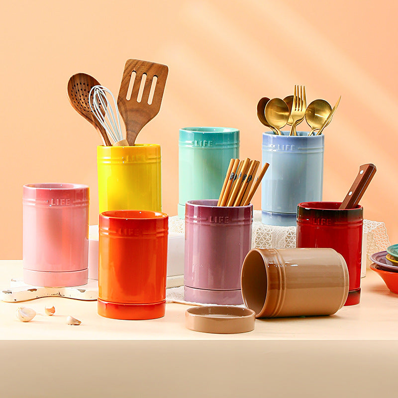 *50% CLEARANCE SALE* Kalours Utensils Holder with Draining Holes