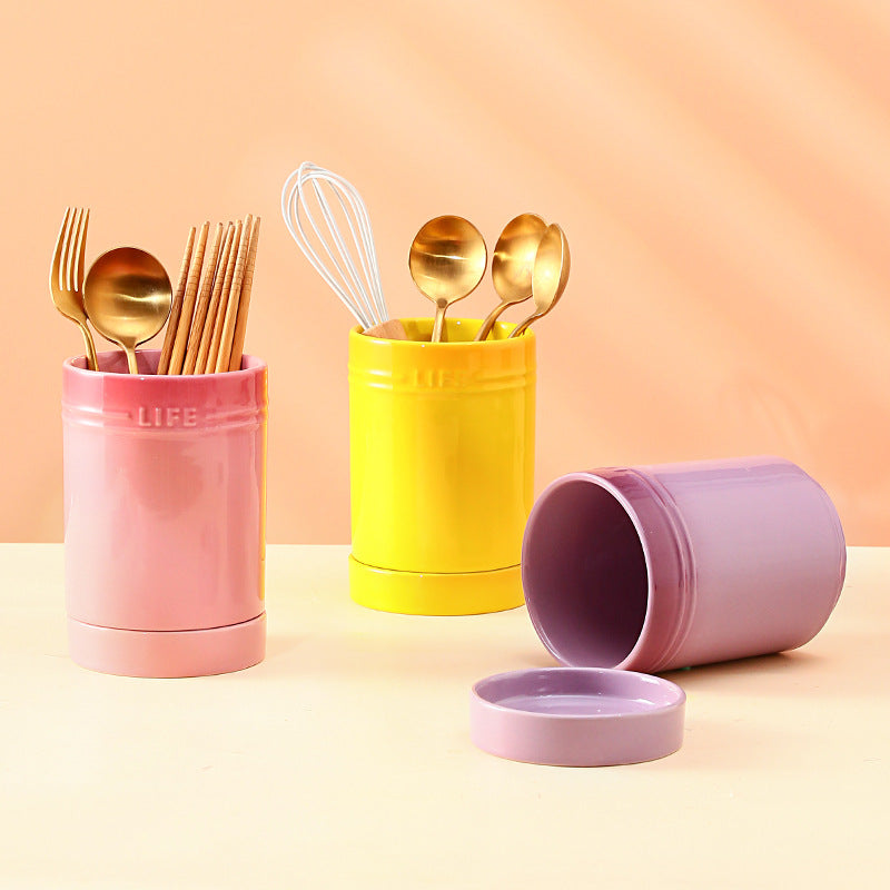 *50% CLEARANCE SALE* Kalours Utensils Holder with Draining Holes