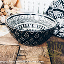 *PWP for $2* Bohemian Black Rice / Soup Bowl