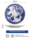 *30% CLEARANCE SALE* Motif Blue Bird Dinnerware