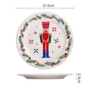 *30% CLEARANCE SALE* Nutcracker Christmas Dinner Plate