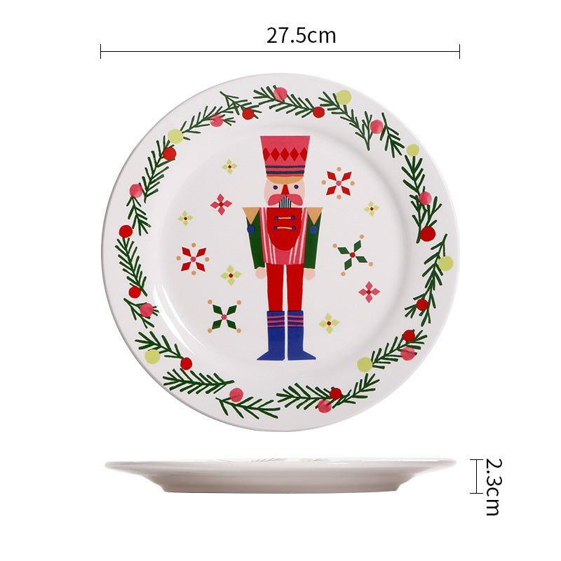 *30% CLEARANCE SALE* Nutcracker Christmas Dinner Plate