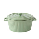 *50% CLEARANCE SALE* Nordic Pastel 1.2L Round Baking Pot with Cover