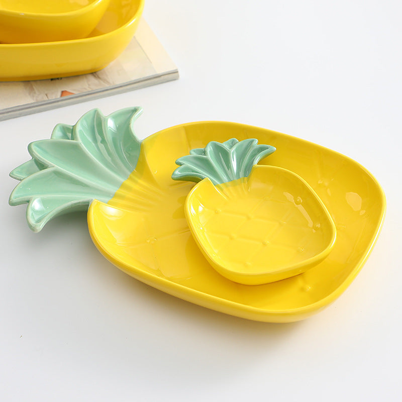 *30% CLEARANCE SALE* Pineapple Bowl & Plate