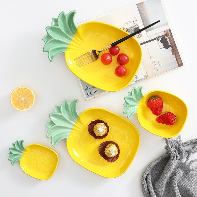 *30% CLEARANCE SALE* Pineapple Bowl & Plate