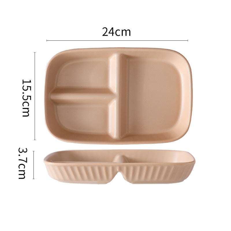 *50% CLEARANCE SALE* Kalours Rectangle Plate with Partition