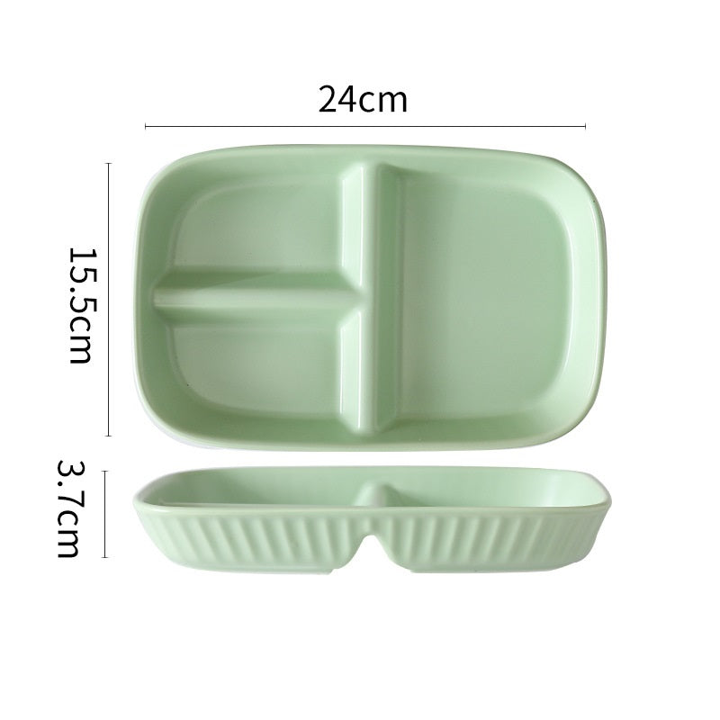 *50% CLEARANCE SALE* Kalours Rectangle Plate with Partition