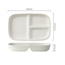 *50% CLEARANCE SALE* Kalours Rectangle Plate with Partition