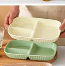 *50% CLEARANCE SALE* Kalours Rectangle Plate with Partition