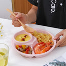 *50% CLEARANCE SALE* Kalours Round Ceramics Plate with Partition