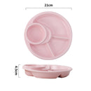 *50% CLEARANCE SALE* Kalours Round Ceramics Plate with Partition