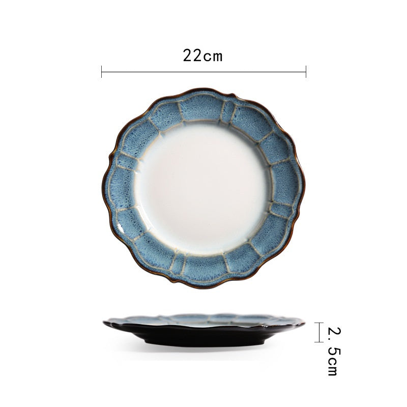 *30% CLEARANCE SALE* Scallop Faded Blue Dinnerware