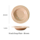 *30% CLEARANCE SALE* Swirls 8 Inch Soup Plate