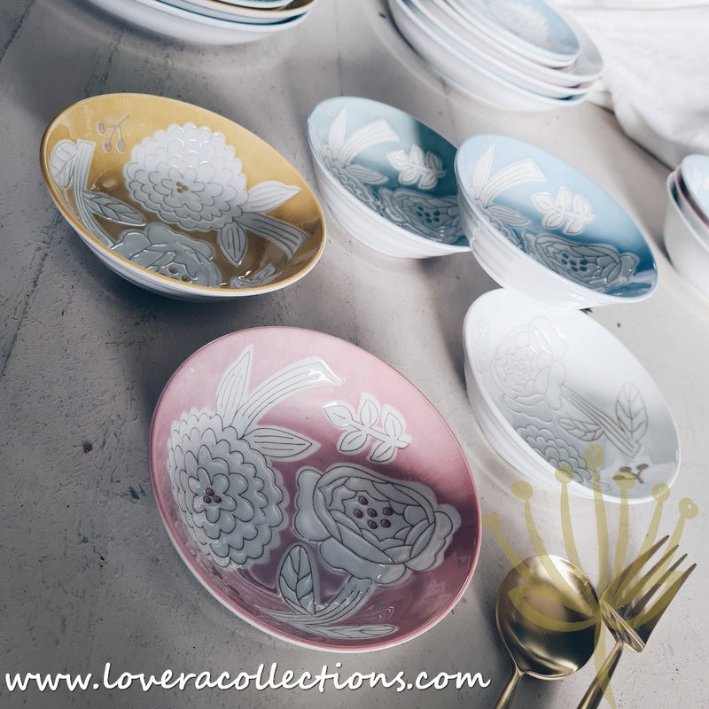 *Special Limited Offer* Japan Made Assorted Prints Dessert Bowls Set