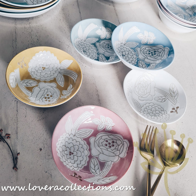 *Special Limited Offer* Japan Made Assorted Prints Dessert Bowls Set