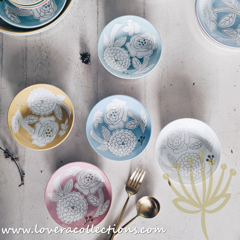 *Special Limited Offer* Japan Made Assorted Prints Dessert Bowls Set