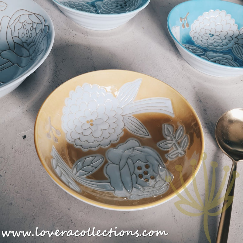 *Special Limited Offer* Japan Made Assorted Prints Dessert Bowls Set