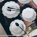 *RESTOCKED* Victorian White Dinnerware