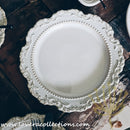 *RESTOCKED* Victorian White Dinnerware