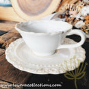 *RESTOCKED* Victorian White Dinnerware