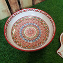 *50% CLEARANCE SALE* Assorted Festive Prints Huge Serving Bowl