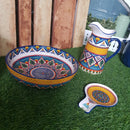 *50% CLEARANCE SALE* Assorted Festive Prints Huge Serving Bowl