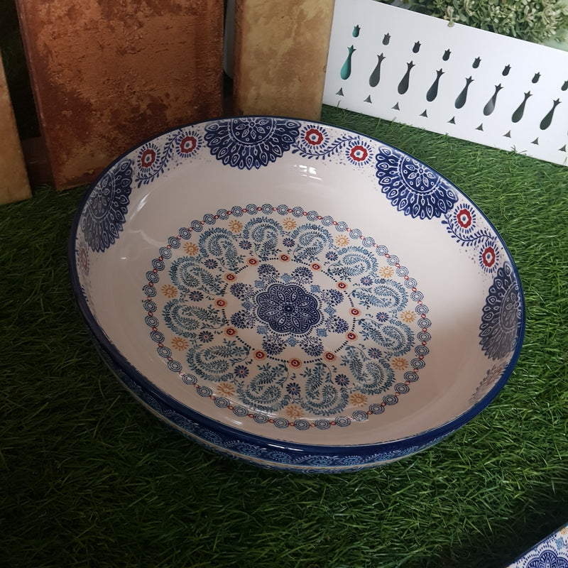 [NEW!] Blue Talavera Serving Dishes