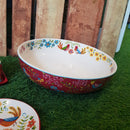 *50% CLEARANCE SALE* Assorted Festive Prints Huge Serving Bowl