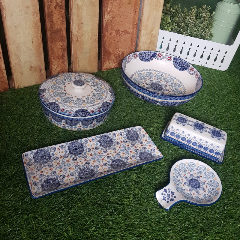 [NEW!] Blue Talavera Serving Dishes