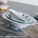 Afrocentric Light Blue Dinnerware & Serveware Collection - Lovera Collections