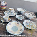 Afrocentric Light Blue Dinnerware & Serveware Collection - Lovera Collections