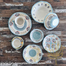 Afrocentric Light Blue Dinnerware & Serveware Collection - Lovera Collections
