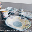 Afrocentric Light Blue Dinnerware & Serveware Collection - Lovera Collections