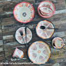 Afrocentric Orange Dinnerware & Serveware Collection - Lovera Collections