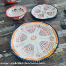 Afrocentric Orange Dinnerware & Serveware Collection - Lovera Collections