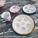 Afrocentric Orange Dinnerware & Serveware Collection - Lovera Collections
