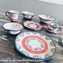 Afrocentric Red Dinnerware & Serveware Collection - Lovera Collections
