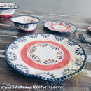 Afrocentric Red Dinnerware & Serveware Collection - Lovera Collections