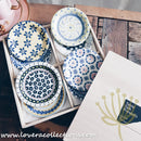Awasaka Japan Floral Prints Condiments Dishes & Dessert Plates Collection - Lovera Collections