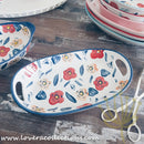 *BUY 1 FREE 1 PROMO* Handmade Assorted Prints Oval Baking Dishes & Trays - Lovera Collections