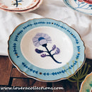 *50% CLEARANCE SALE* Bitossi Italy Botanica Blue Dinner Plate
