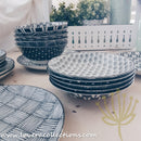 Awasaka Black & White Modern Assorted Prints Dinnerware Sets - Lovera Collections